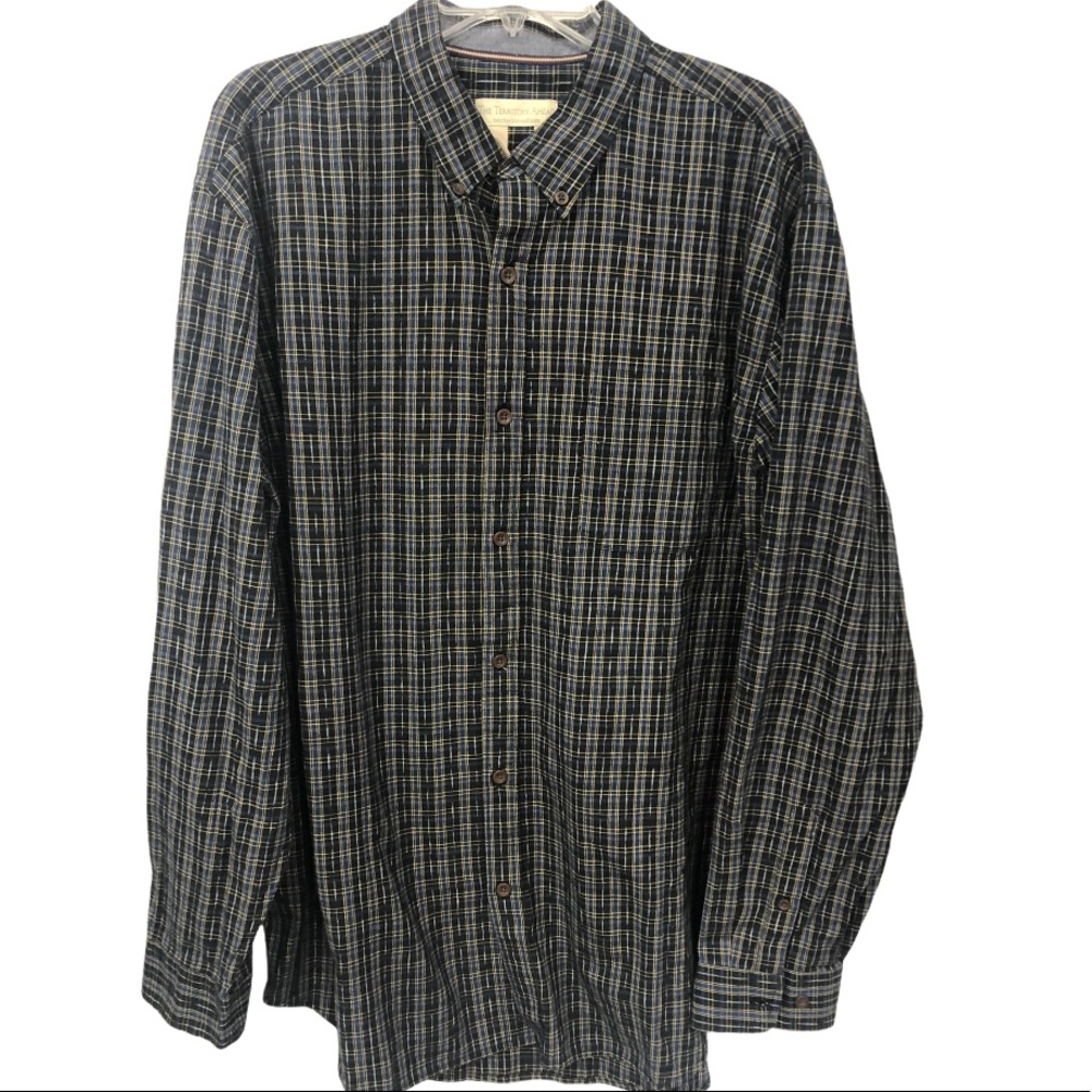 THE TERRITORY AHEAD‎ PLAID SHIRT XL